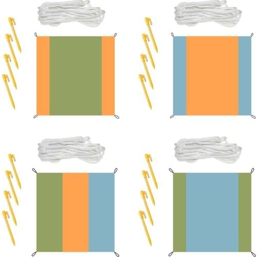 Summer Waterproof Heat-insulating Shade Cloth Sand-proof UV Protection Sunshade