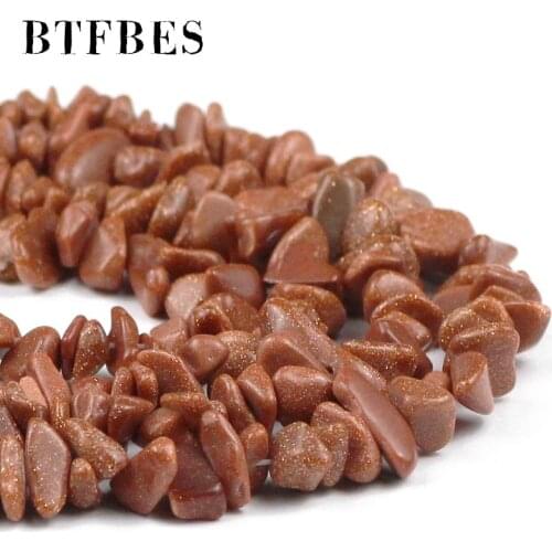 Lrregular Gravel beads Gold sand stone Spacer Beads Wholesale 4-10MM DIY Charm bracelet Necklace For Jewelry Making