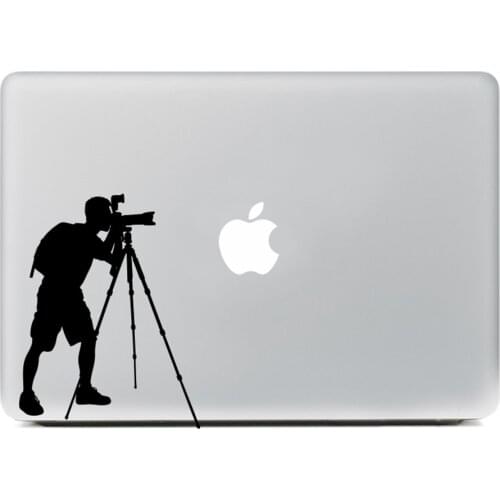 Photographers Laptop Sticker for MacBook Decal Air/Pro/Retina 11" 13" 15" Computer Mac Cool skin Pegatina para notebook