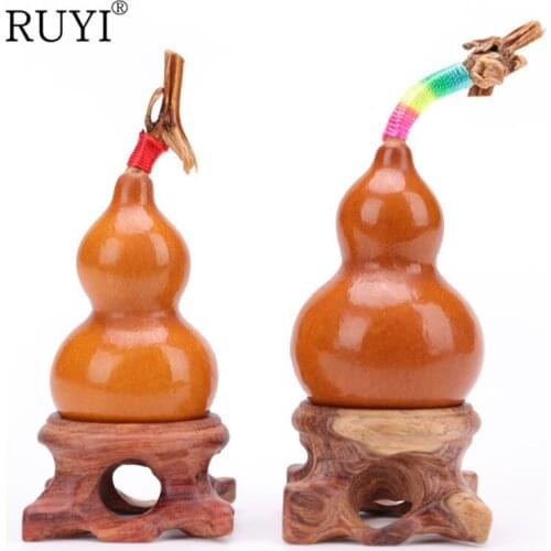 Natural Dry Gourd Bottle Dried Flowers Fruits Ornament for Home Patry Decoration Family And Friends Gifts DIY Folk Art Ornaments