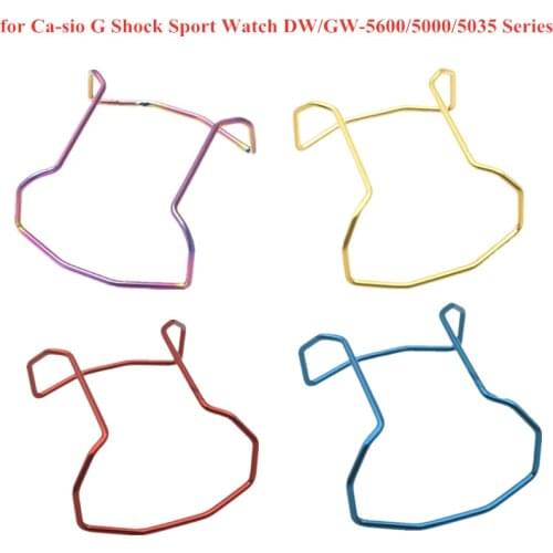 OOTDTY Stainless Steel Wire Guard Bumper Protector for G-Shock Sport Watch Accessories DW/GW-5600/5000/5035 Series