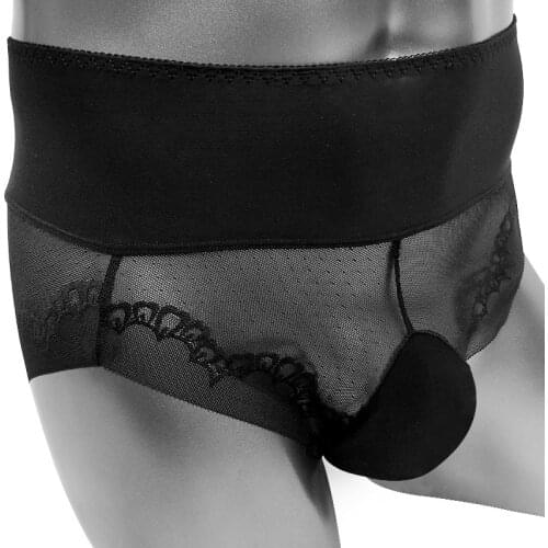 PEAJOA Men's Transparent Briefs