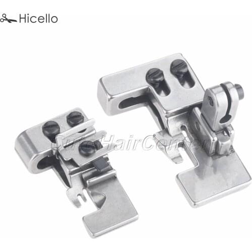 Industrial Sewing machine Curling Wrinkle Presser Foot 700 747 SIRUBA Pegasus Pressure Crimping Discount 4/5 Line Hicello