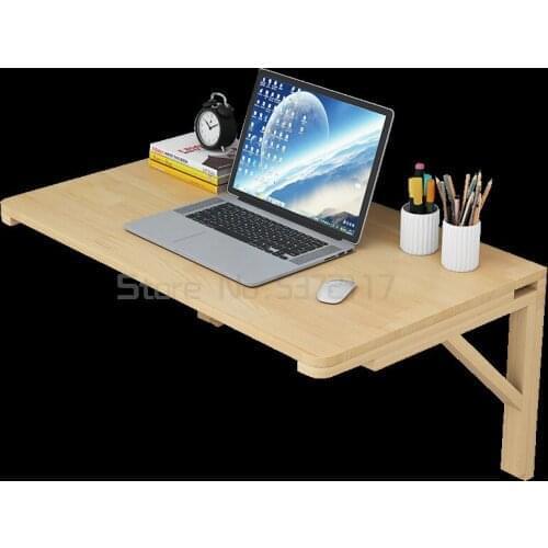 Foldable wall table wall table wall hanging table wall hanging learning table hole free wall table