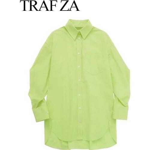 TRAFZA Women's Cotton Shirts