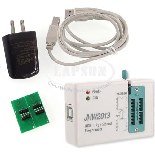 JHW2013 USB Programmer Program for 24 25 93 EEPROM 25 Flash Bios Chip read and write the bios chips of DVD, TV, PC, hardDisk