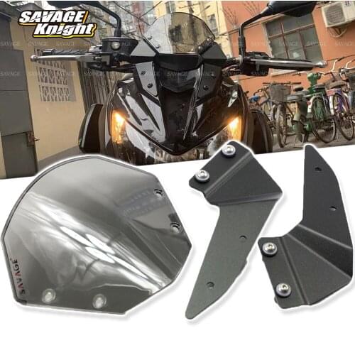 Windshield Pare-brise For KAWASAKI Z 800 Z800 2013 2014 2015 2016 Motorcycle Accessories Windscreens Wind Deflectors Motos
