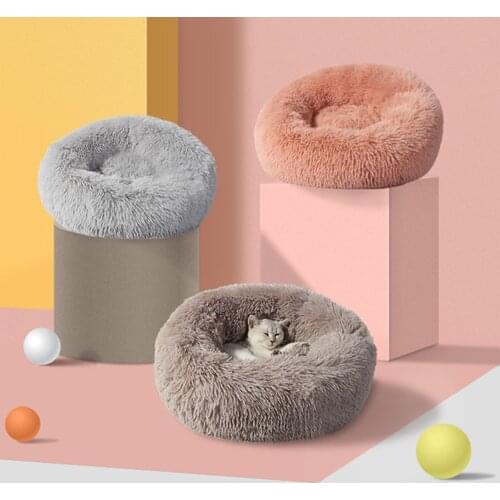 Doghouse Four Seasons Universal Winter Warm Plush Cat Nest Teddy Nest Cat Mat Dog Bed Pet Nest Small and Medium-sized Dog Mat