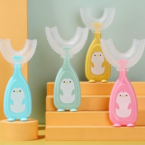 New Baby Toothbrush Childrens Teeth Oral Care Cleaning Brush Soft Silicone Teethers Baby Toothbrush New Born Baby Items