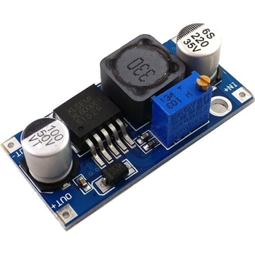1pcs xl6009 DC-DC booster power module output module is adjustable super lm2577 step-up module
