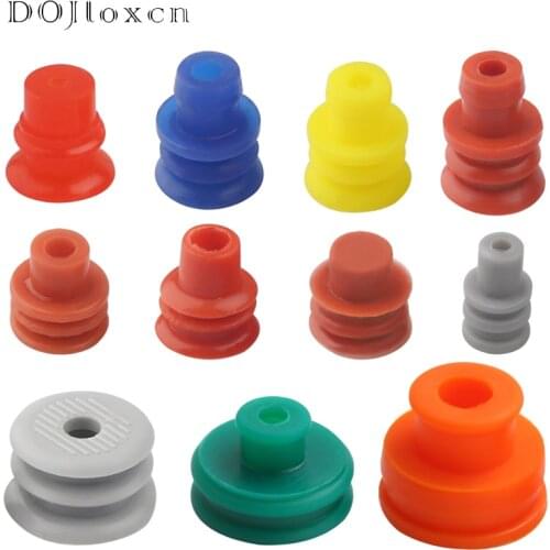 20/50/100/200/500/1000Pcs Cable Cavity Waterproof Rubber Sealing Plug For Automobile Male Female Connector Socket 7061Y-2.3 7014