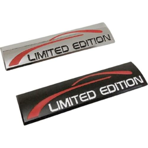 3D Metal LIMITED EDITION Logo Badge Emblem Car Rear Trunk Sticker Car Styling Auto Accessories Decal Car Stickers