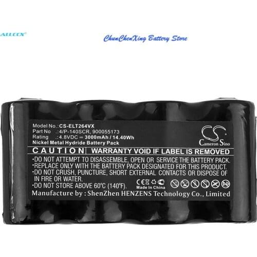 Cameron Sino 3000mAh Battery 4/P-140SCR, 900055173 for Electrolux Spirit Wet and Dry, ZB264x