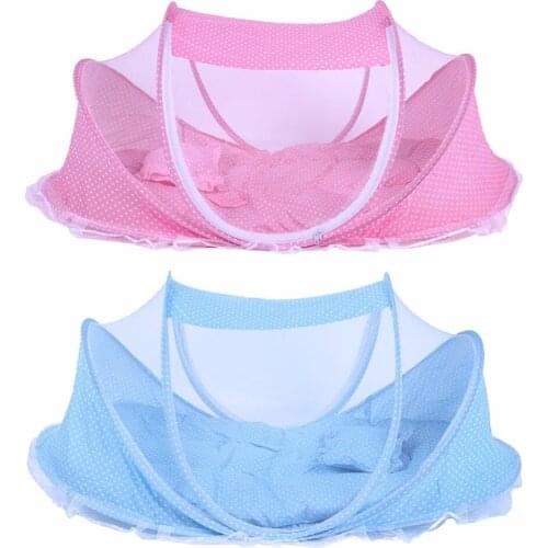 New Baby crib Netting Bed Folding Baby Infants Insect Netting Portable Bed Collapsible kids Children Baby Crib Sleep Travel Bed