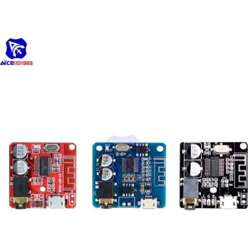 Diymore Mini Bluetooth 4.1/ 5.0 MP3 Lossless Decoder Amplifier Module Micro USB 3.5mm Audio Output Amplifier Board for Car Auto