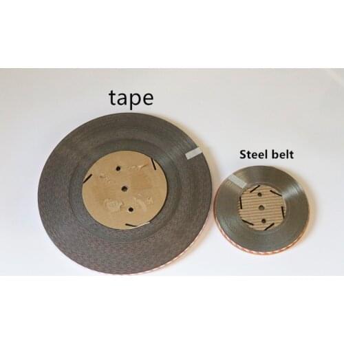 Incremental magnetic tape 5+5mm pole width 10mm height 1mm magnetic strip 50meter one roll