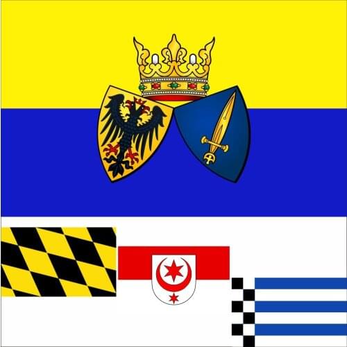 Germany 119 City And Essen Flag 3X5FT 90X150CM 100D Polyester Banner Munich (Lozengy)