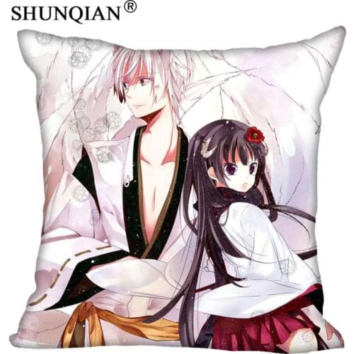 Inu x Boku SS Custom Gift Pillow Cover Decorative Square Zippered Two Side Pillowcase 35x35cm,40x40cm,45x45cm,60x60cm More Size