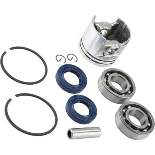 37MM Chainsaw Piston Ring Bearing Oil Seal Kit Replacement For Stihl MS170 017 Chainsaw 1130 030 2000 Repair Tool Parts