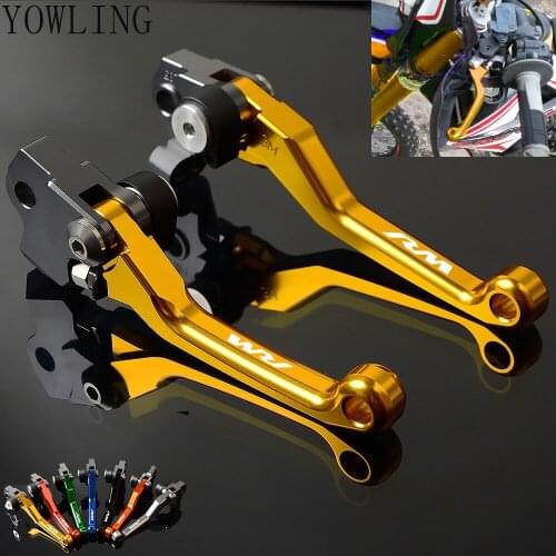 Motorbike Brakes Levers Motocross Pit bike Pivot Brake Clutch Levers Handle For SUZUKI RM85 RM125 RM250 1996-2015 2012 2013 2014