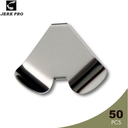 JERK PRO 50PCS Aluminum Offset Buzz Blade Clockwise Turn Off-Center Axis Turning Ideal for Buzz Baits Surface Fishing Lures