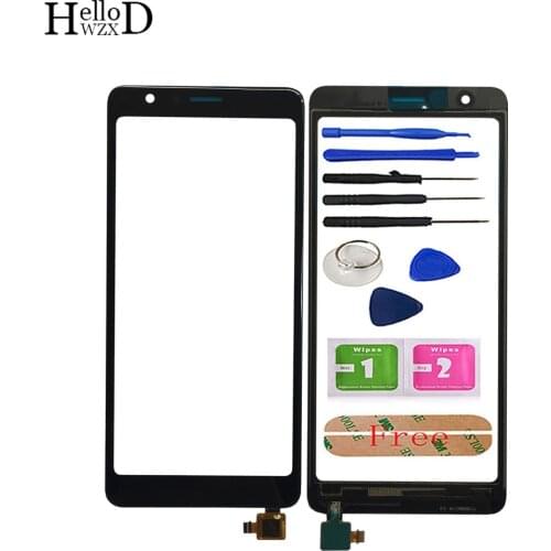 5.34" Touch Screen For BQ Mobile BQ-5340 BQ5340 BQ 5340 Touch Screen Panel Front Glass Touchscreen Lens Sensor Tools 3M Glue