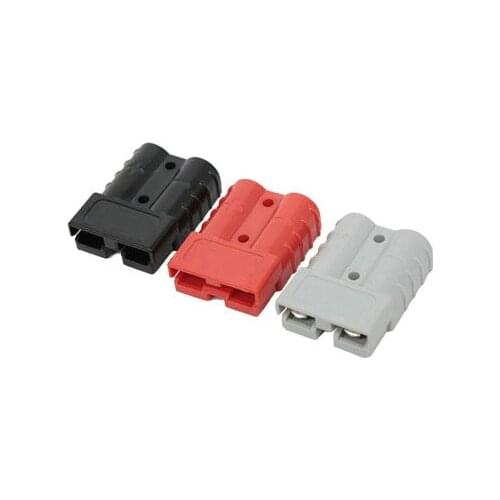 10pcs 600V 50A SB50 Plug Connector Pole copper Contacts Solar Panels Battery T Handle Anti Dust Cap Cover end 50 Amps