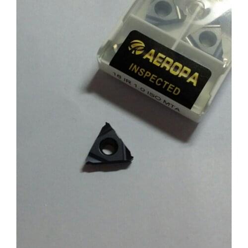 16 IR 1.0 ISO,Indexable Tungsten Carbide Threading Lathe Inserts for Threaded Lathe Holder