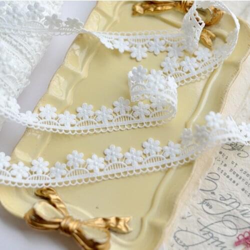 2 Meters Gradient Color Super Fantasy Lace Fabric DIY Dress Clothes Decoration Handmade Material Craft Delicate Lace Trim 5cm