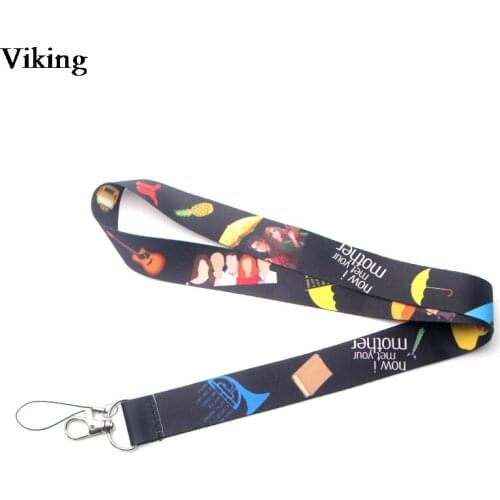 20pcs/set How I Met Your Mother Lanyards For Keys Neck Strap with Keychains USB Badge Holder Hang Rope Lanyard Gifts G0304
