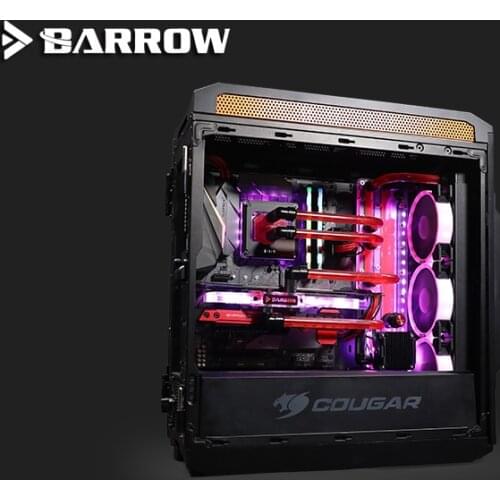 Barrow Acrylic Board Water Channel Solution kit use for COUGAR Gemini T Case / for CPU and GPU Block / Instead reservoir