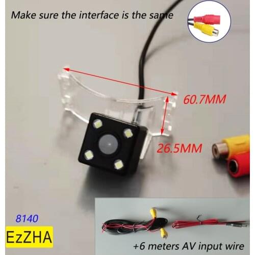 8LED For Mazda 5 Mazda5 Premacy CX-9 Night Vision Rear View Camera Reversing Camera Car Back up Camera HD CCD Vehicle Camera