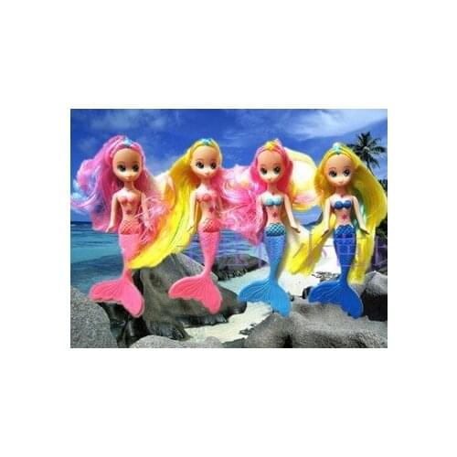 Free Shipping,1 doll toys for Girl Birthday Gift Christmas Gift With Box Cute Mermaid Doll,Doll Accessories For Barbie Doll