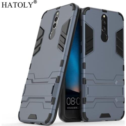 For Huawei Mate 10 Lite Case Robot Armor Shell Hard Phone Cover for Huawei Mate 10 Lite Protective Case for Huawei Mate 10 Lite