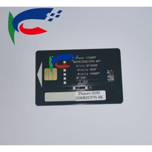 Chip Card for Xerox 3100 MFP 3100MFP 3100MFP/S 3100MFP/X Laser Toner Cartridge Reset Chip 106R01379 CWAA0758