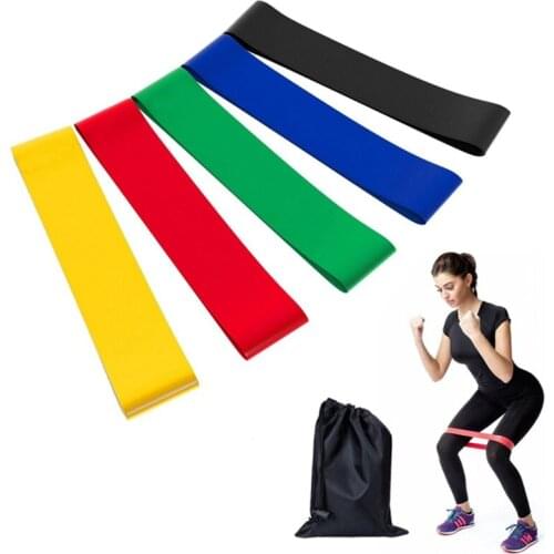 Elastic Resistance Bands Workout Rubber Loop For Fitness Gym Strength Training Elastic Yoga Bands Fitness Equipment Expander