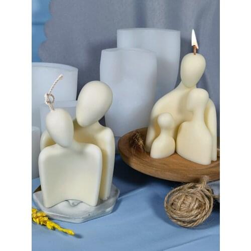 Portrait Aromatherapy Candle Molds Silicone Mold for Candle Making Human Body Silicone Mold DIY Candle Tool Clay Mold Cake Mold
