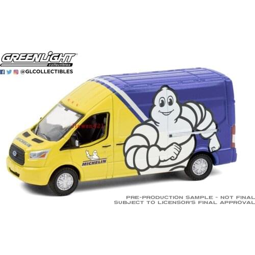 Green Light 1:64 2019 Ford Transit boutique alloy car toys for children kids toys Model original box