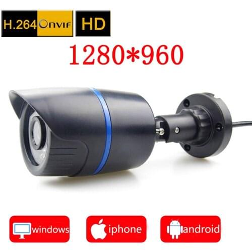 Ip camera 960P HD cctv security system outdoor waterproof surveillance video infrared cam home camara p2p hd webcam jienu