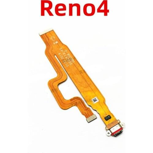 For OPPO Reno4 Reno4 Pro charging tail plug cable mobile phone microphone microphone tail plug connection motherboard cable