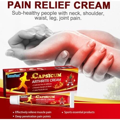 20g Tendon Sheath Ointment For Hand Wrist Thumb Finger Therapy Tenosynovitis Joints Pain Relief Plaster Body Care Chili Cream