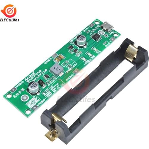Micro USB 5V 1A UPS Uninterrupted Power Supply Module 18650 Lithium Battery Charger Protective Board Step-up Boost Converter