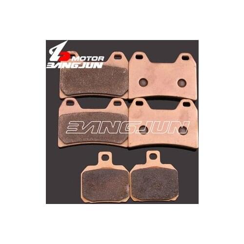 Motorcycle Front Rear Metal Brake Pads For DUCATI MTS1200 10-14 MTS1100