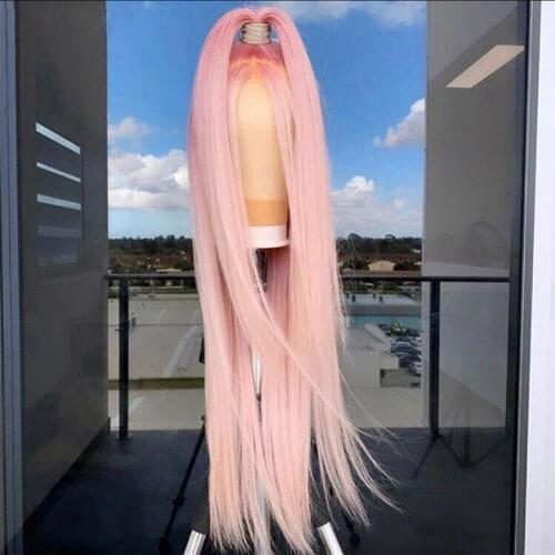 Розовые парики PAFF China At AliExpress