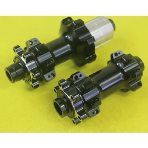 Powerway M39 Straight Pull Mountain Bicycle Boost Hubs 28 Holes Black Front 110mmx15 Rear 148mmx12 Enduro DH MTB Bike Disc Brake