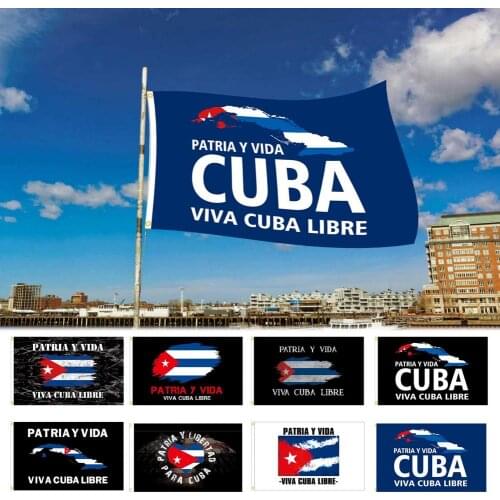 90x150cm Polyester Cuban Flag Sturdy And Durable Banner For Parties Backyards Cars Walls Gardens Playgrounds Decoration