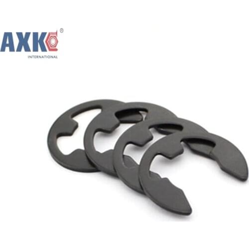100Pcs DIN6799 M1.5 M2 M2.5 M3 M4 M5 M6 M8 Circlip Sack Retainer E E-type Buckle-shaped Split Washers AXK032