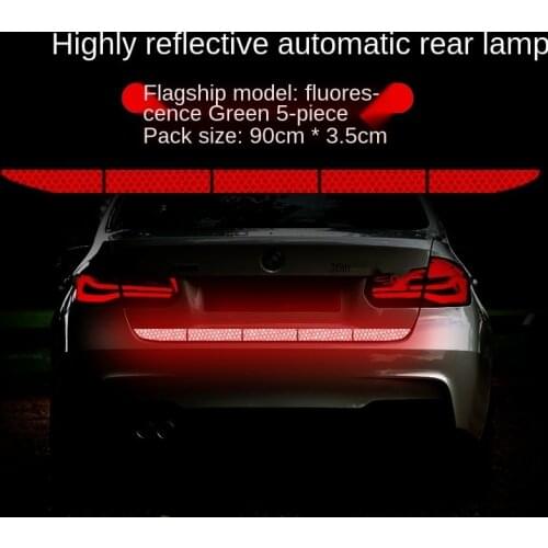 Car reflective strips Full Car reflective rubber reflective rearview mirror reflective tape reflective reflective tape sticker