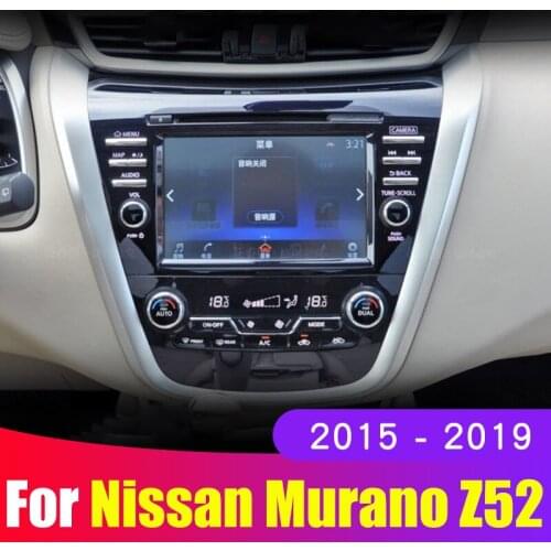Car Screen Protective Film For Nissan Murano 2015 2016 2017 2018 2019 Car Navigation Screen Tempered Glass Protector Sticker