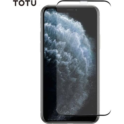 TOTU Screen Tempered Glass Film for iPhone X/XS/XR/XS MAX/11/11 Pro/11 Pro Max Phone Screen Protector Film HD Edgeless Glass